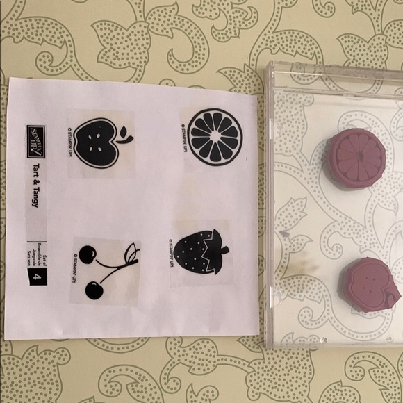Other - Stampin' Up! Tart & Tangy Stamps - Fruit Designs